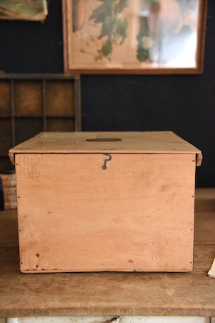 アンティーク　ウッドボックス　木製　フランス