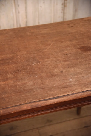 アンティーク　木製　スクエア　テーブル　フレンチ