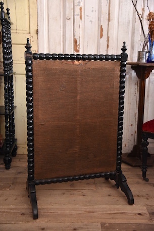 イギリス製　真鍮製アンティークファイヤースクリーン　97cm イギリス製 真鍮製アンティークファイヤースクリーン 97cm