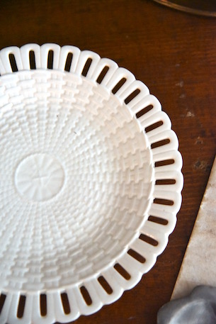 フランス アンティーク ショワジー パニエプレート パニエプレート