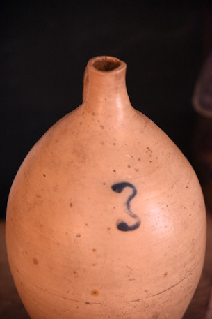 陶器　花器　フランス　アンティーク