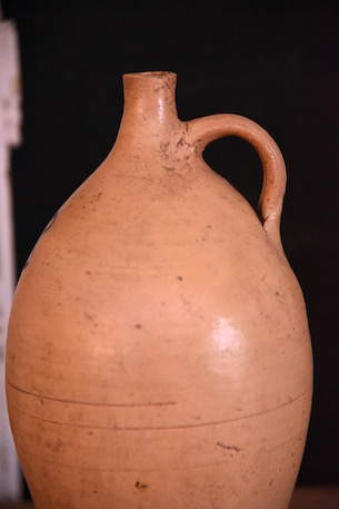 陶器　花器　フランス　アンティーク