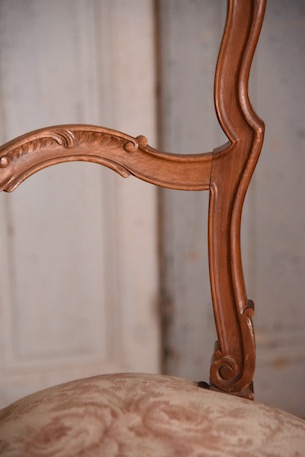 ルイ１５世　チェア　木製　フランス　アンティーク