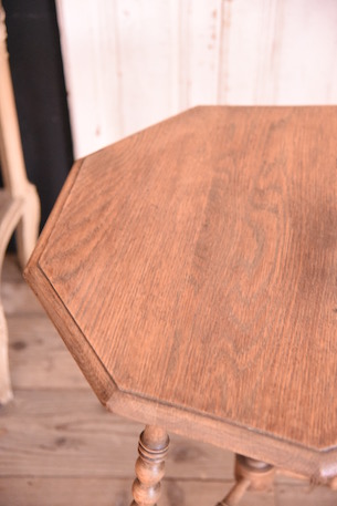 九角形　カフェ　テーブル　アンティーク　フランス　