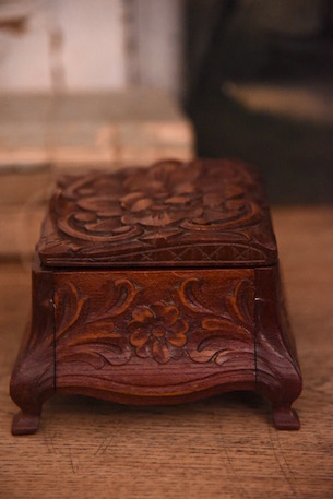 木製　ボックス　箱　フランス　アンティーク