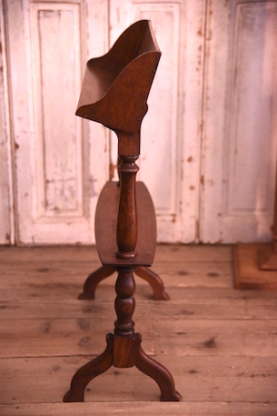 ブックスタンド　脚付き　木製　フランス　アンティーク