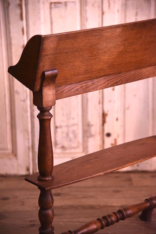 ブックスタンド　脚付き　木製　フランス　アンティーク