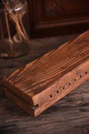 アンティーク　木製　シガーボックス