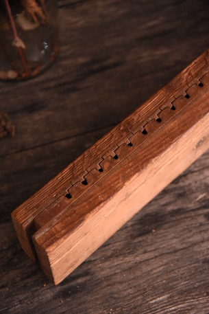 アンティーク　木製　シガーボックス
