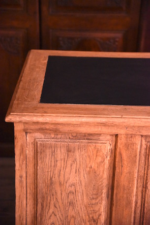 アンティーク　カウンター　デスク　フレンチ　店舗什器　無垢