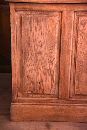 アンティーク　カウンター　デスク　フレンチ　店舗什器　無垢