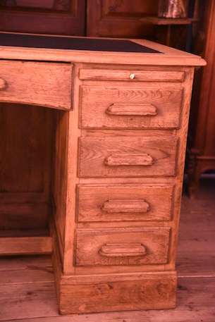 アンティーク　カウンター　デスク　フレンチ　店舗什器　無垢