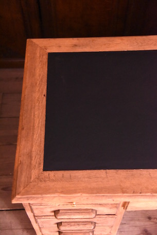 アンティーク　カウンター　デスク　フレンチ　店舗什器　無垢