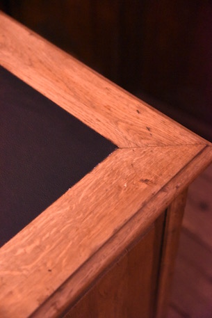 アンティーク　カウンター　デスク　フレンチ　店舗什器　無垢