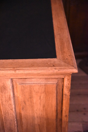 アンティーク　カウンター　デスク　フレンチ　店舗什器　無垢