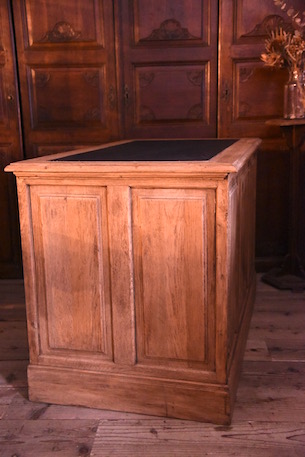 アンティーク　カウンター　デスク　フレンチ　店舗什器　無垢