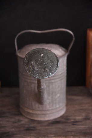 アンティーク　ブリキ　じょうろ　ガーデニング