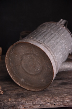 アンティーク　ブリキ　じょうろ　ガーデニング