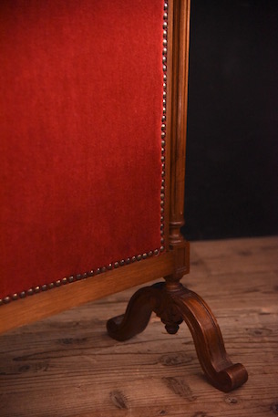 イギリス製　真鍮製アンティークファイヤースクリーン　97cm イギリス製 真鍮製アンティークファイヤースクリーン 97cm