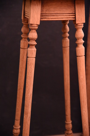 フランスアンティーク♡木製フラワースタンド　飾り台 上品な印象の木製のフラワースタンド