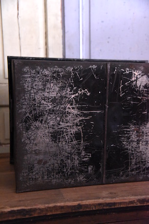 ブリキ　ボックス　箱　フランス　アンティーク